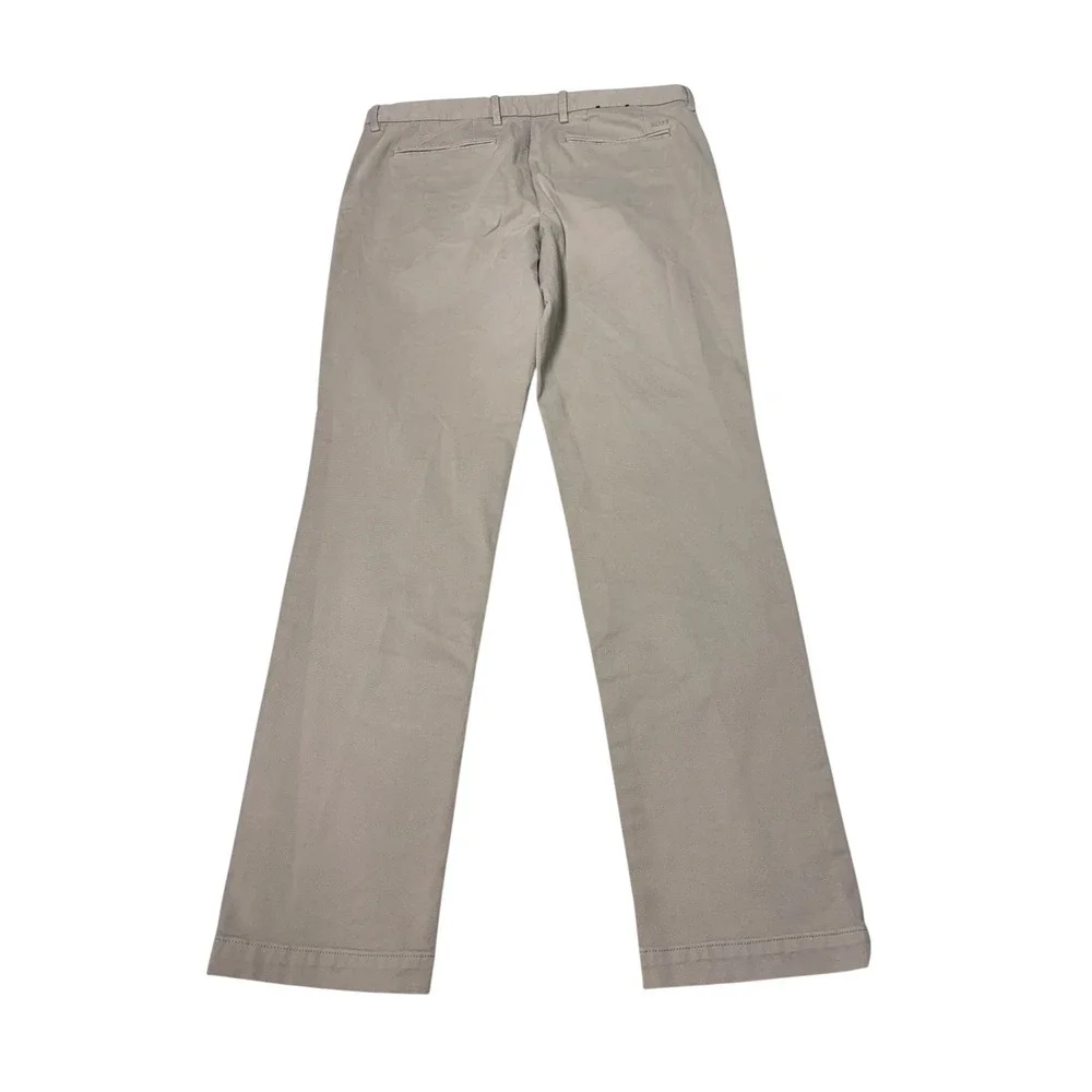 Hugo Boss Kaito Slim Fit Chinos Beige Stretch Cotton Trousers Mens 34R L32